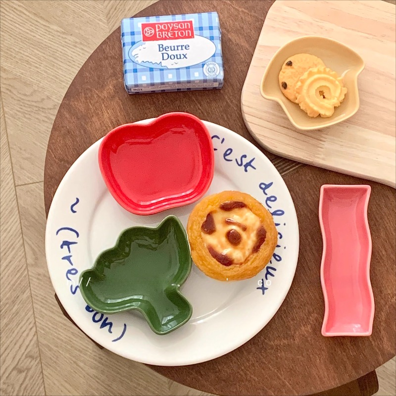 Home Cooking Recipes - Cute Vegetable Ceramic Dim Sum Dish