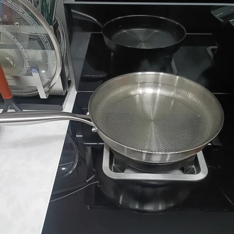 Home Cooking Steak - Pure Titanium Frying Pan Non-Stick Grill