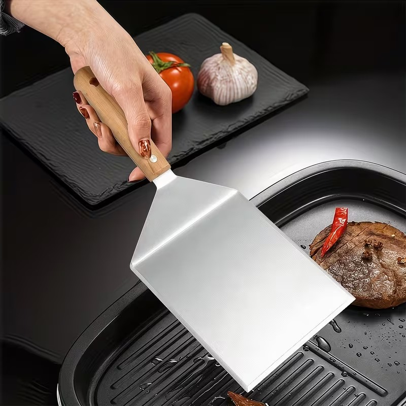 Home Cooking Steak - Stainless steel multi-functional cooking spatula –