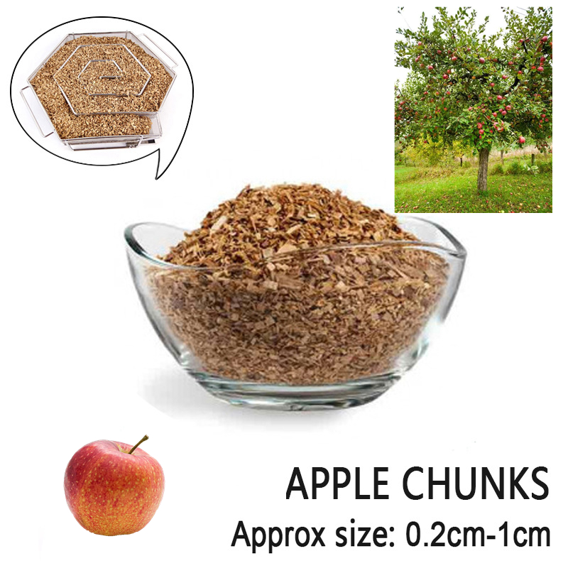 Smoker Box Wood Chip - 125 Gam/túi Apple Anh Đào Gỗ