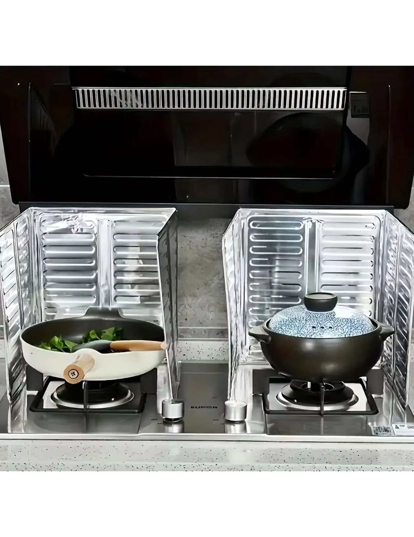 3PCS Kitchen Oil Baffle, Stove - đánh giá và giá Home Cooking Gas Stove