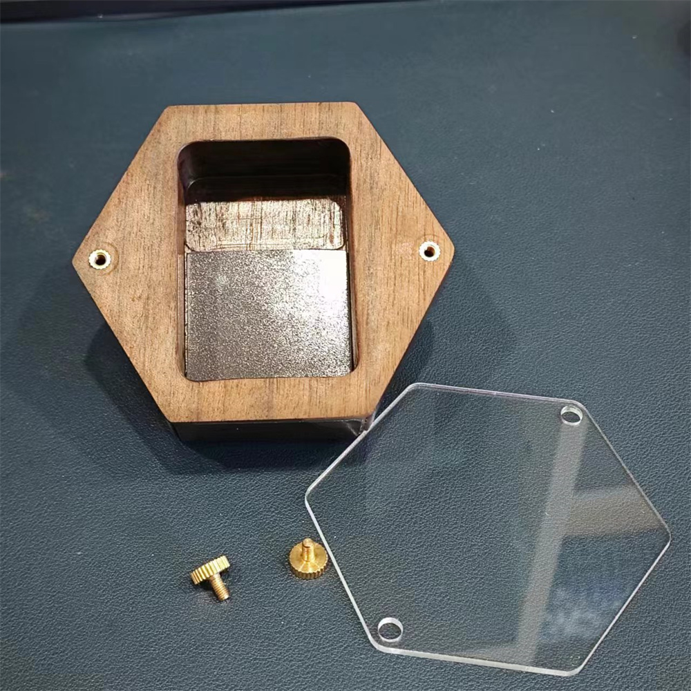 Personality Wooden hexagon Lig - đánh giá và giá Smoker Box Wood Chip