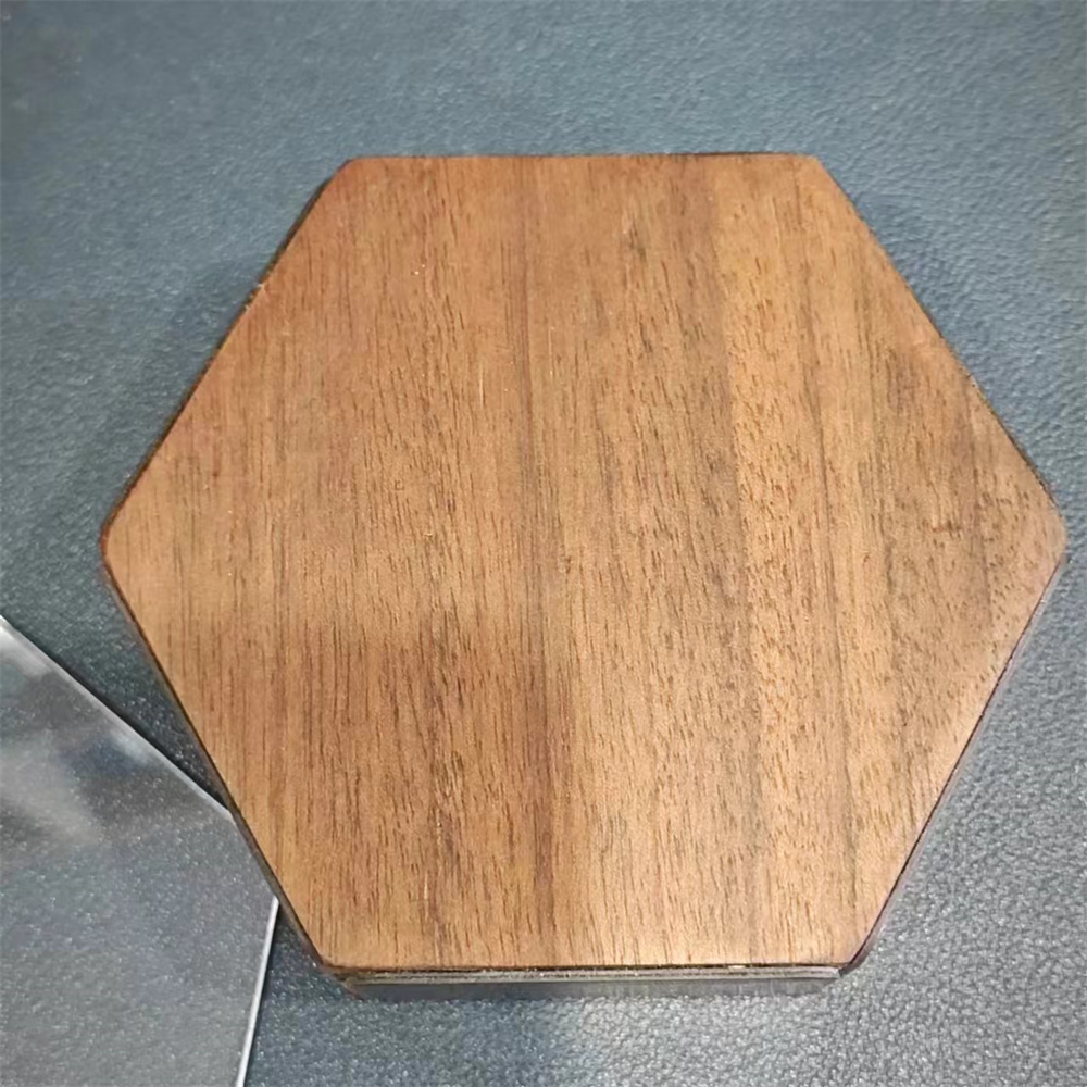 Personality Wooden hexagon Lig - đánh giá và giá Smoker Box Wood Chip