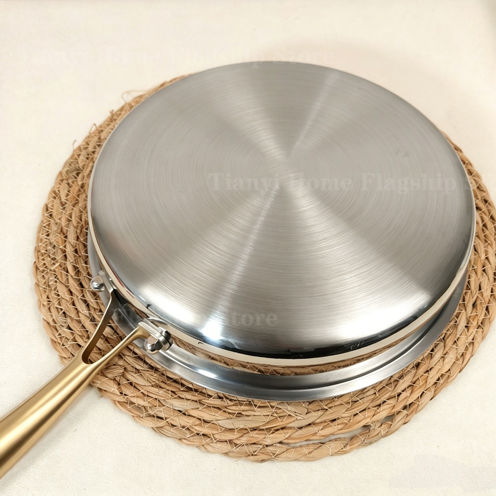 Titanium Stainless Steel Fryin - đánh giá và giá Home Cooking Steak