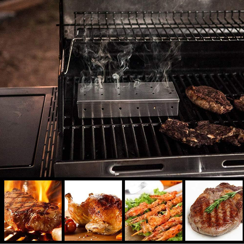 Stainless Steel Smoker Box for - đánh giá và giá Smoker Box Wood Chip