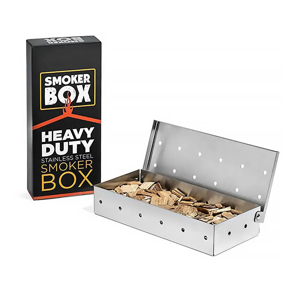 HQ Wood Chips BBQ Smoker Box f - đánh giá và giá Smoker Box Wood Chip