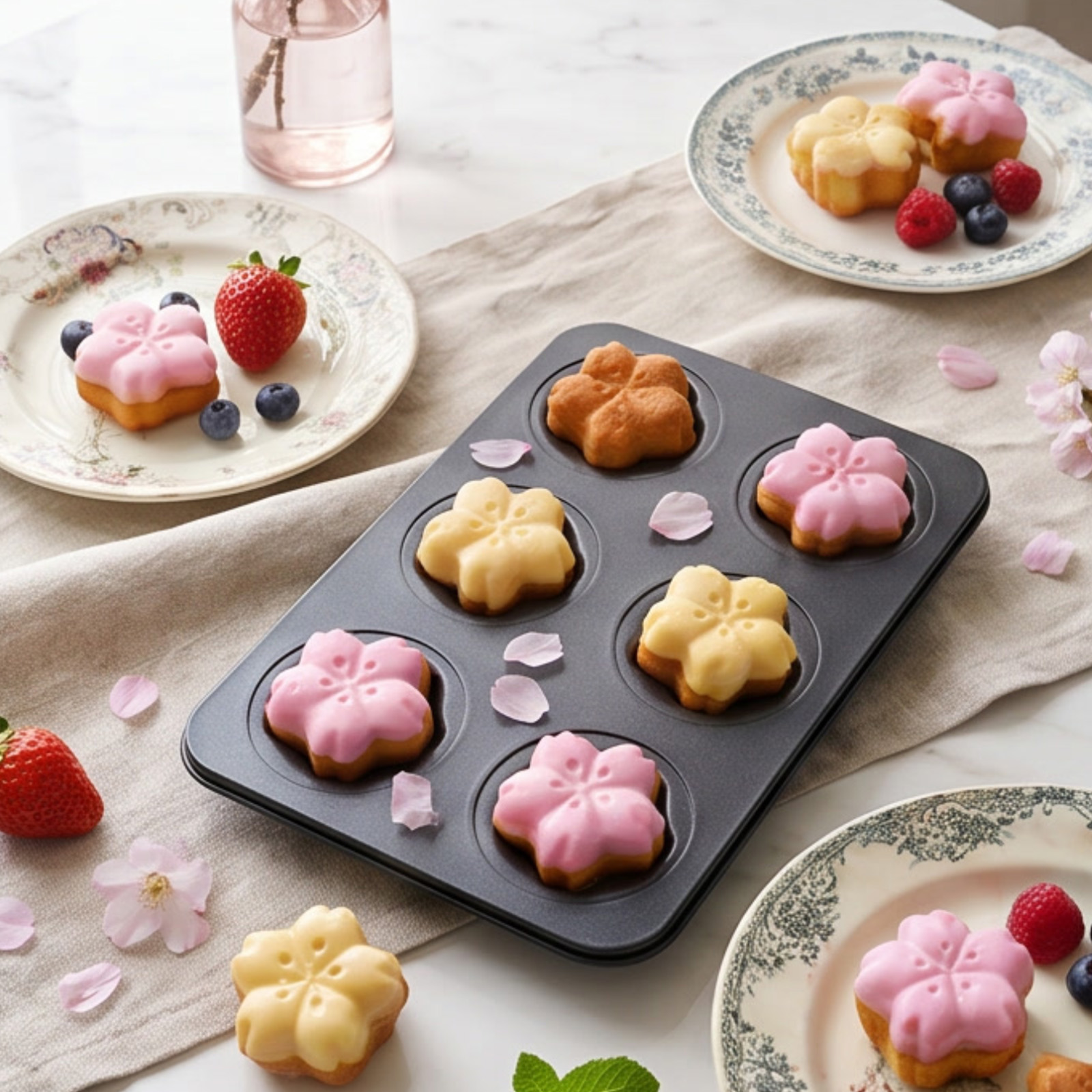 Flotta Sakura 6-Cavity Baking  - đánh giá và giá Home Cooking Utensils