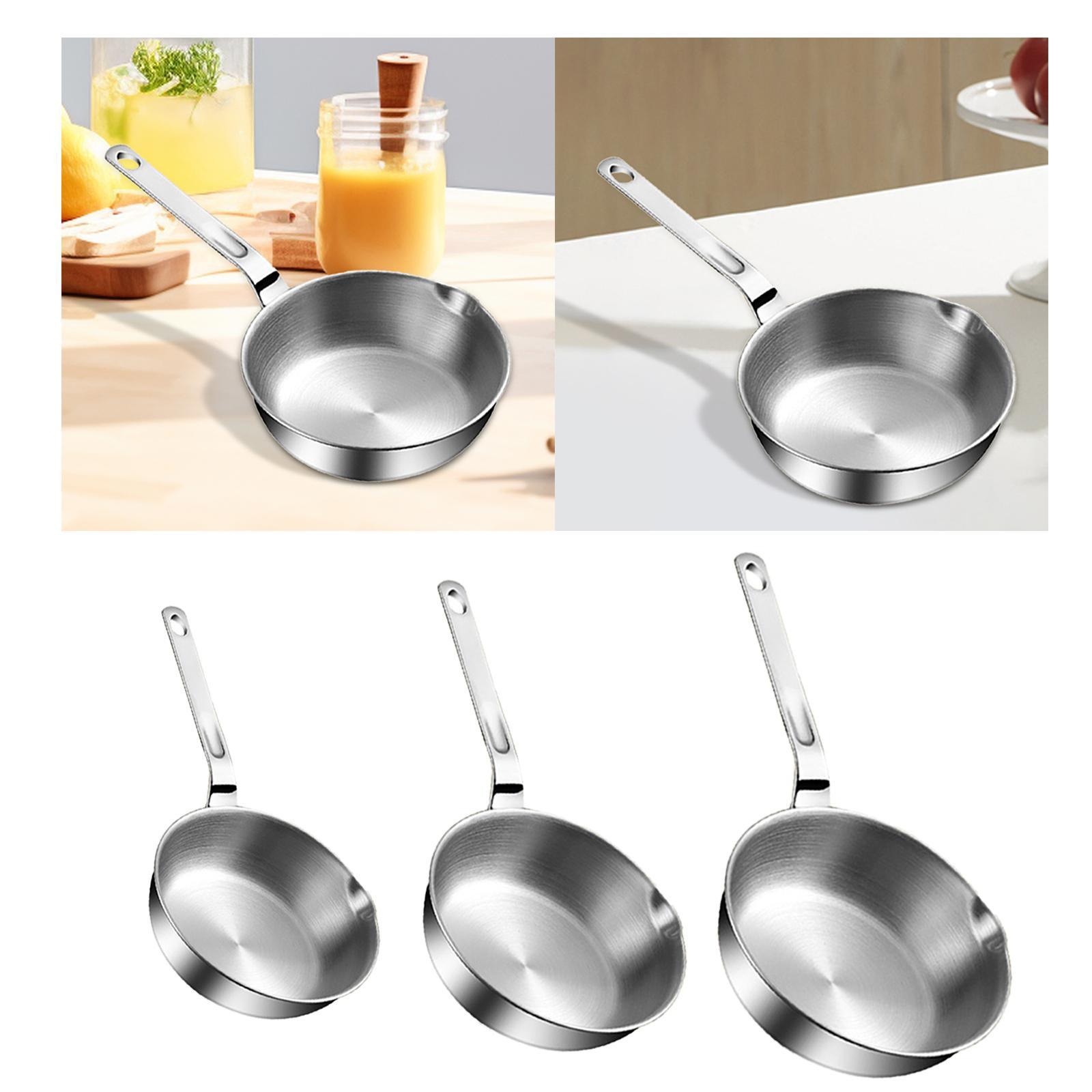 Stainless Steel Frying Pan wit - đánh giá và giá Home Cooking Egg Sandwich