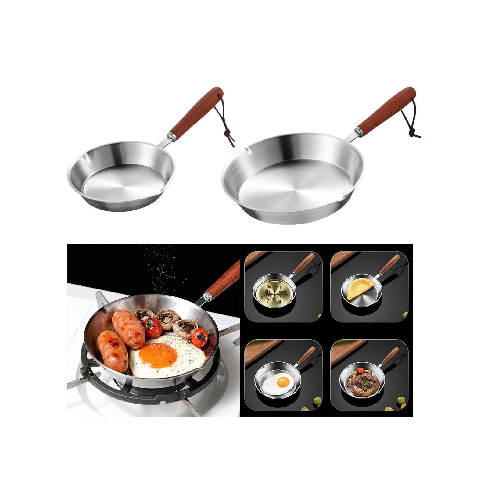 Kitchen Stainless Steel Fry Pa - đánh giá và giá Home Cooking Egg Sandwich