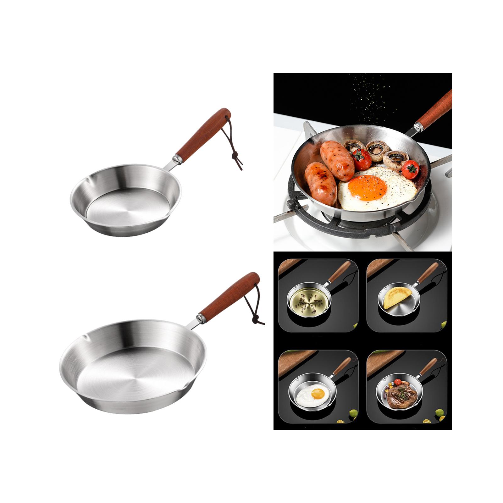 Kitchen Stainless Steel Fry Pa - đánh giá và giá Home Cooking Egg Sandwich
