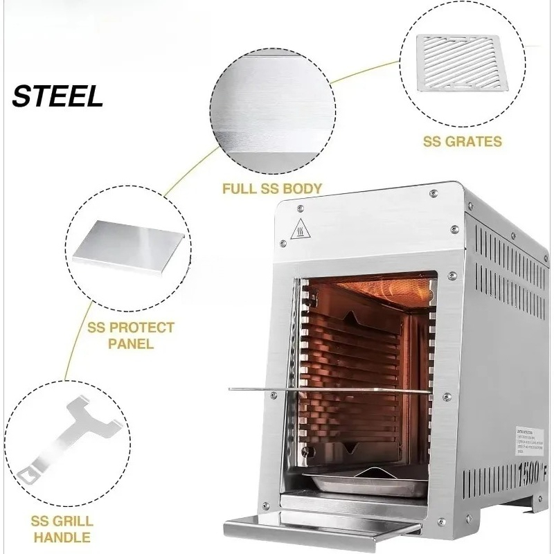 Portable Stainless Steel Gas G - đánh giá và giá Home Cooking Steak