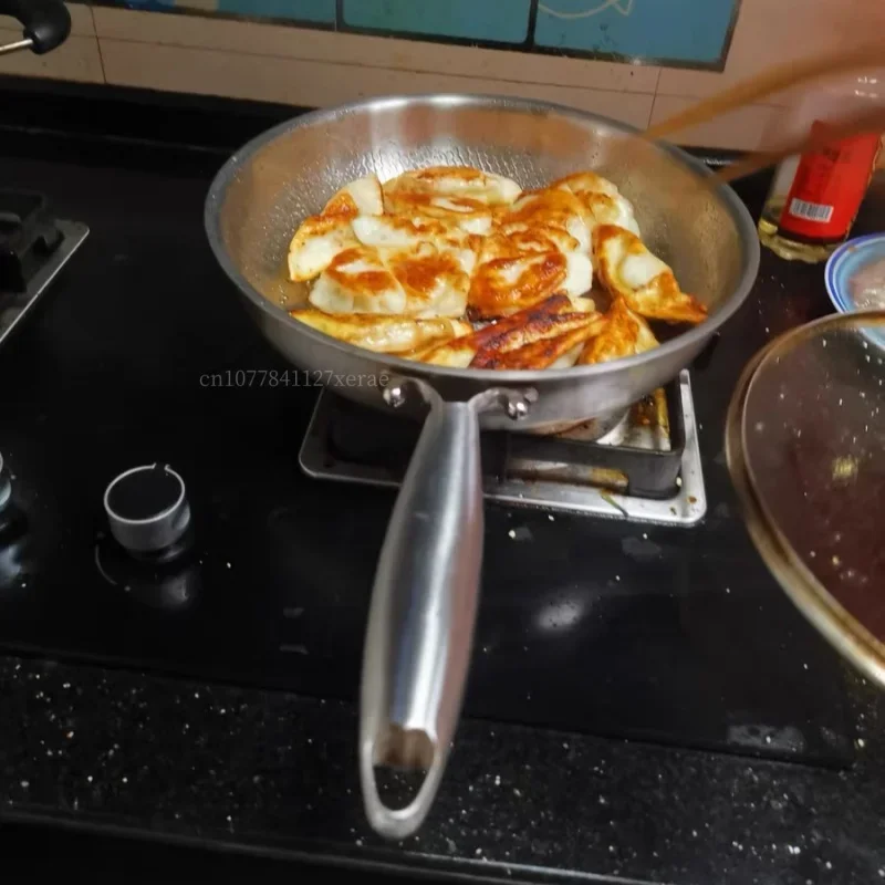 Pure Titanium Frying Pan Non-S - đánh giá và giá Home Cooking Steak