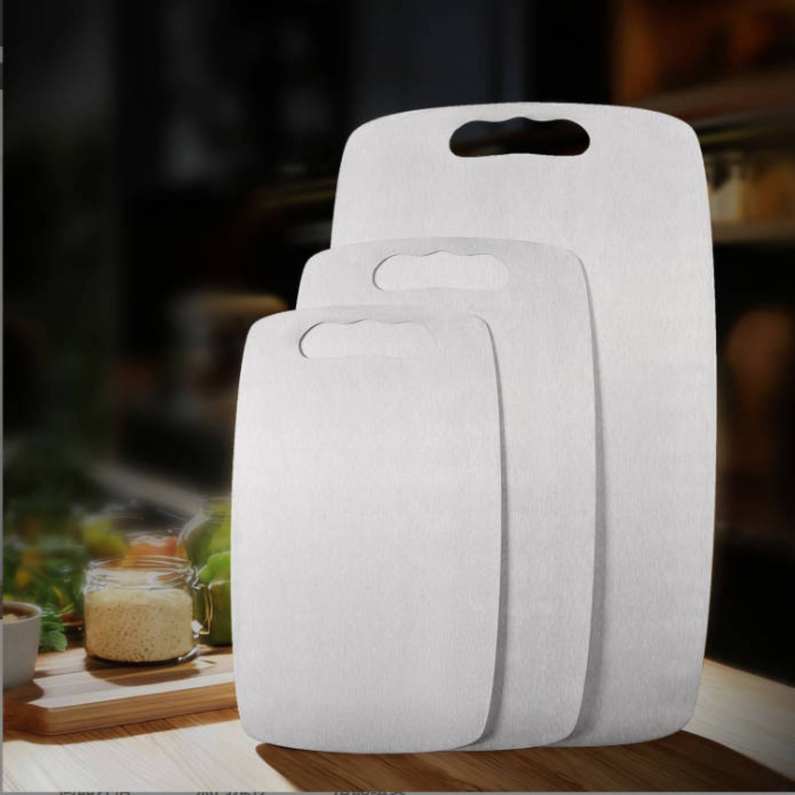 Stainless Steel Cutting Board  - đánh giá và giá Home Cooking Kitchen