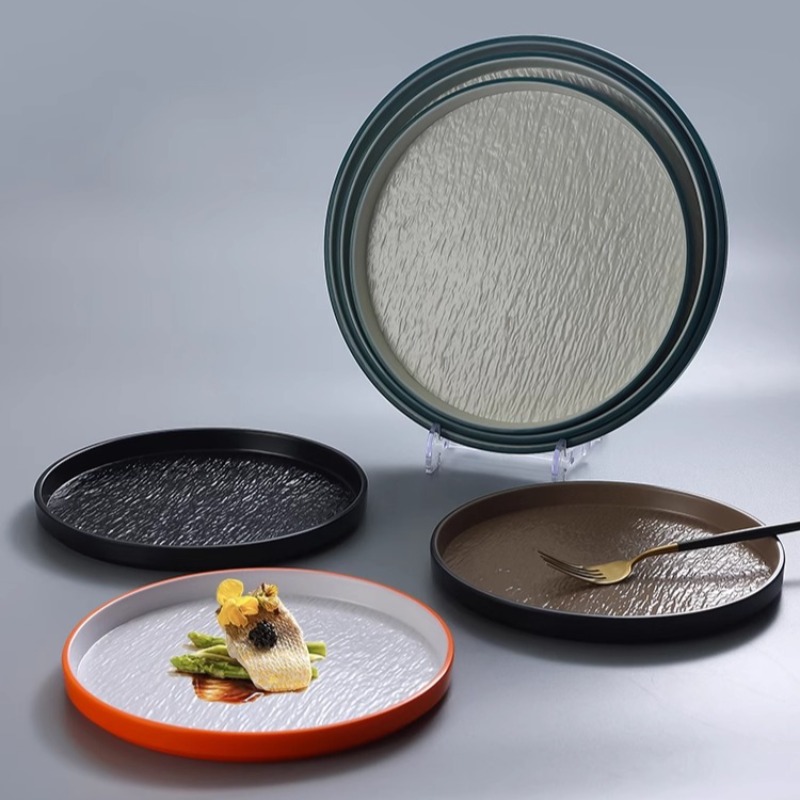 Modern Round Stone Melamine St - đánh giá và giá Home Cooking Steak